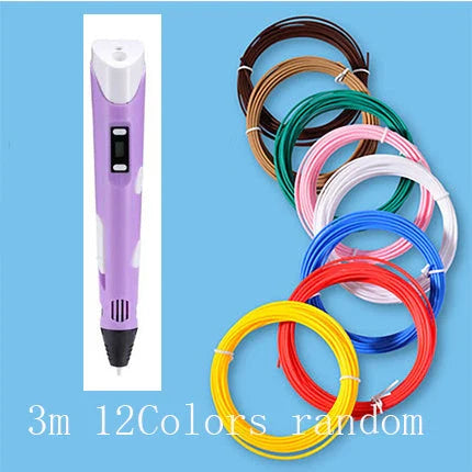 A versatile 3D pen with adjustable temperature settings, vibrant filament colors, and an ergonomic design for endless creative possibilities.