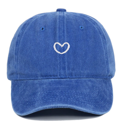 Retro-style baseball cap with colourful machine embroidery on a soft cotton dome crown, shown in a wine red colour.