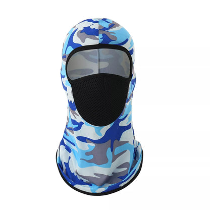 Lycra Soft Equipment Outdoor Windproof Sunscreen Hood in various colours