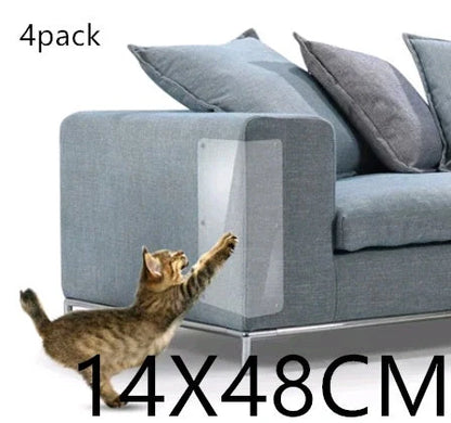 Universal Cat Claw Protector Sofa Pads protecting leather furniture from scratches