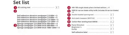 Meow Maker metal model tool featured set for crafting and miniature assembly.