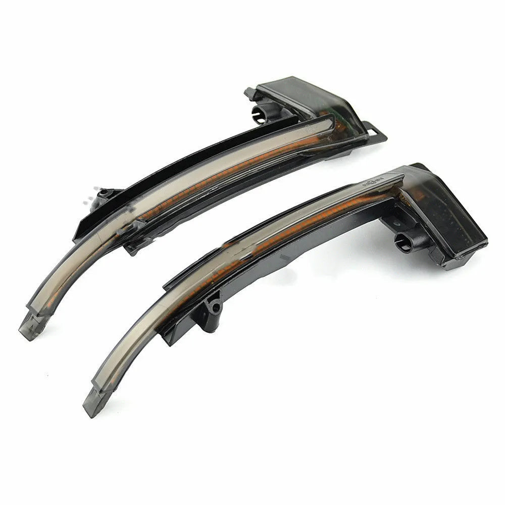 Dynamic LED mirror turn signal for Audi B8 and B8.5 models in black or white finish