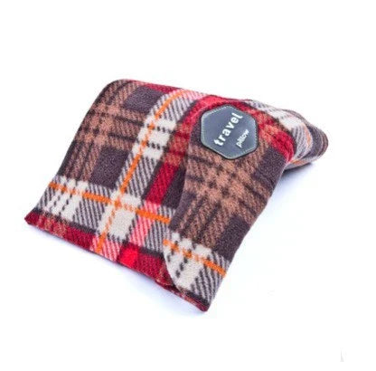 Premium U-shaped neck wrap pillow with soft, breathable fabric for soothing neck and shoulder support during travel, work, and outdoor activities