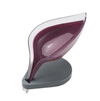 ABS soap holder with suction cup in various colours for sink organisation