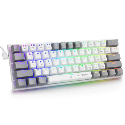 Z11 aluminium alloy mechanical keyboard key caps in Black Gray Green and Gray Black Red colour options