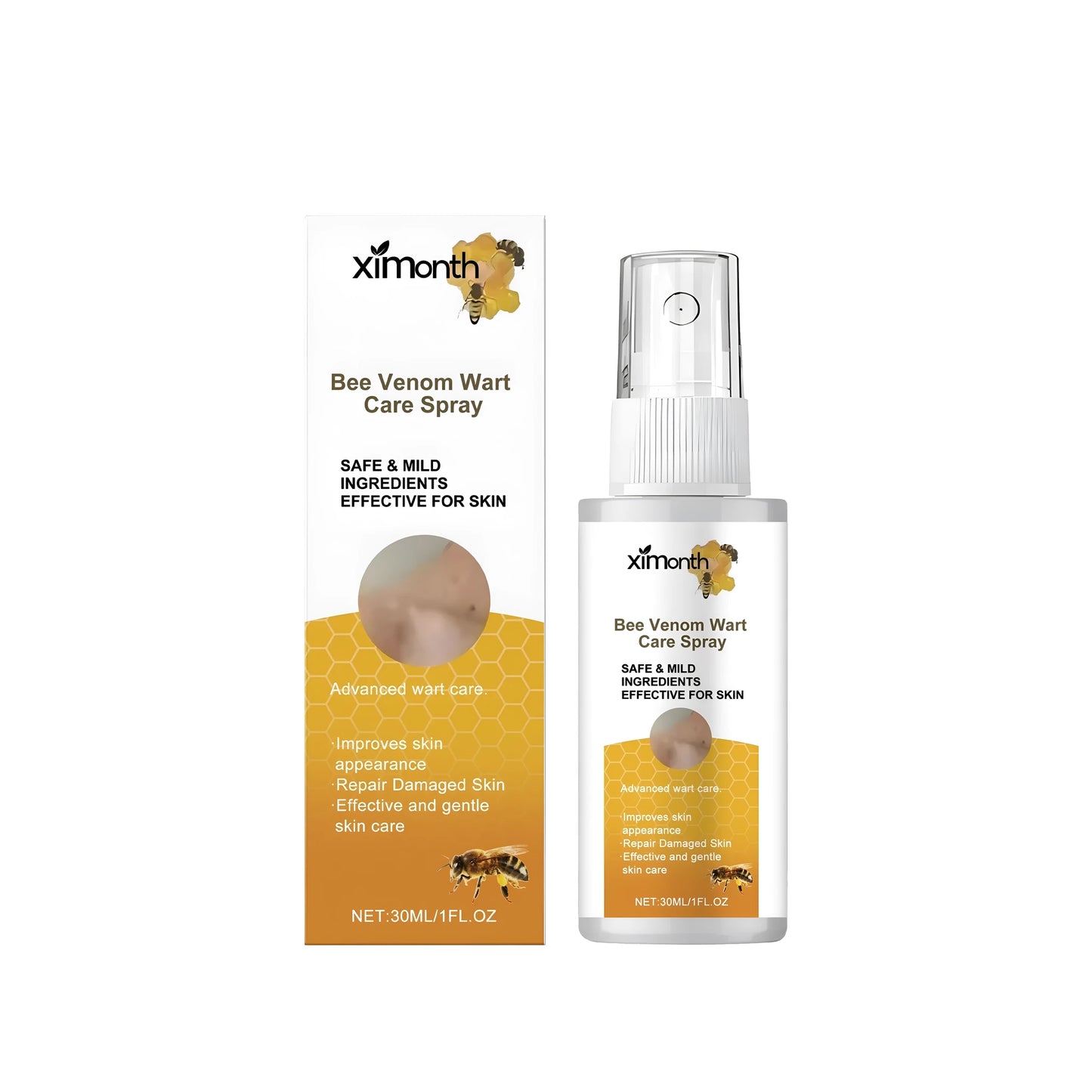30ml skin care spray bottle with Centella asiatica and bee venom facial mist