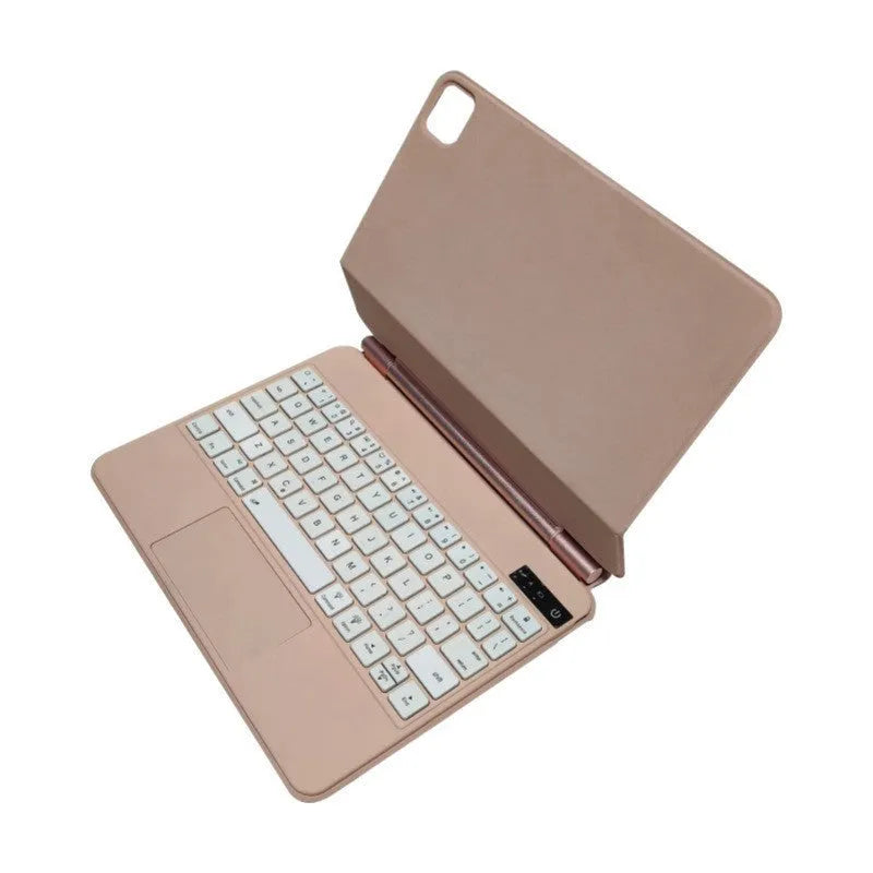 iPad Bluetooth keyboard with magnetic protective cover in five colour options for iPad Pro and iPad Air tablets
