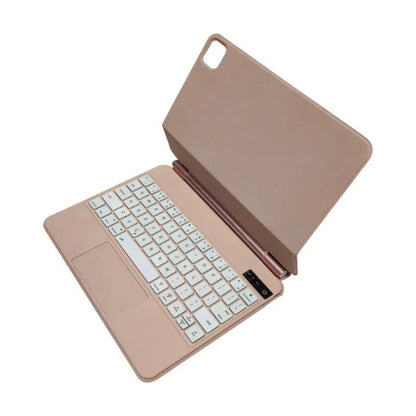 iPad Bluetooth keyboard with magnetic protective cover in five colour options for iPad Pro and iPad Air tablets