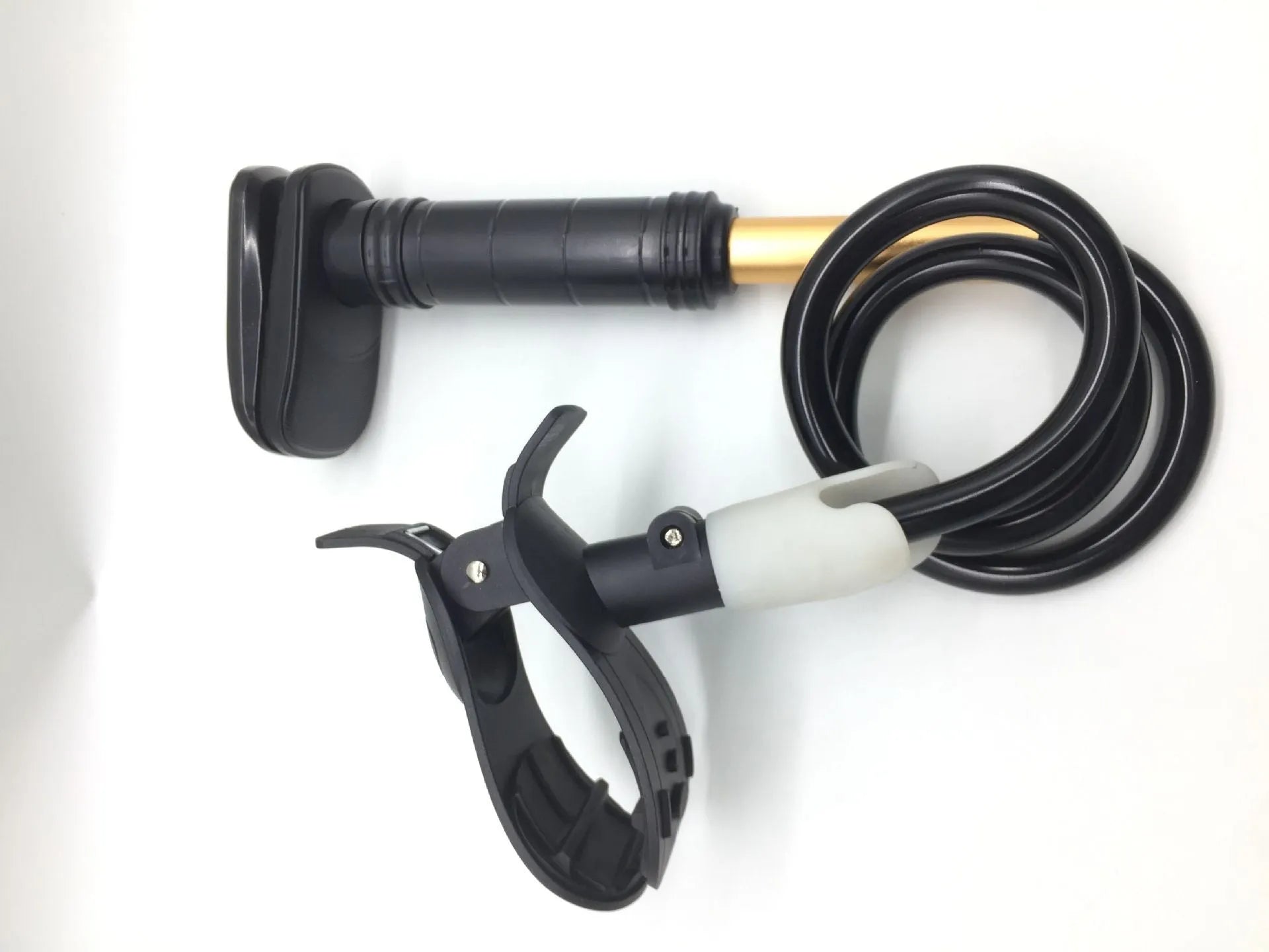 Aluminium alloy and ABS ventilator hose bracket measuring 95cm for oxygen tube support