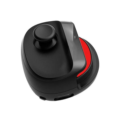 Black and white USB game stick controller measuring 8.8cm with rocker auxiliary features