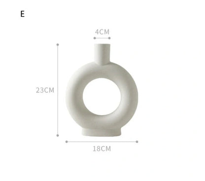 Elegant Nordic Ceramic Vase for stylish home decor