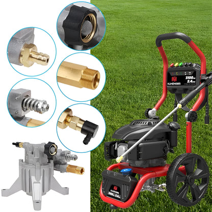 P170 swash plate aluminium pump for high pressure cleaning machine with cast aluminium body