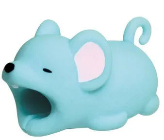 Animal-themed cable protector sleeve for Apple iPhone charging cables