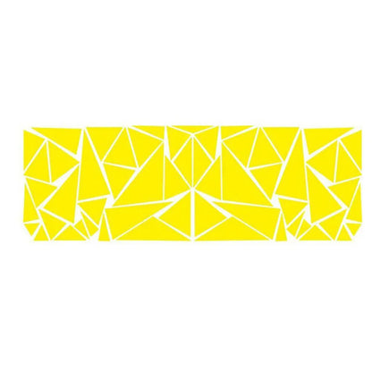 Geometry pattern car modification sticker for rear wheel arch decoration in five colour options