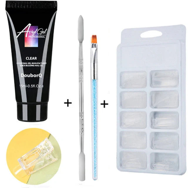 DIY Nail Polish Art Kit for creating professional manicures at home