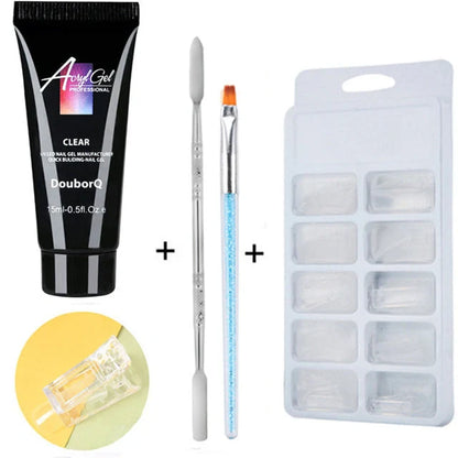 DIY Nail Polish Art Kit for creating professional manicures at home