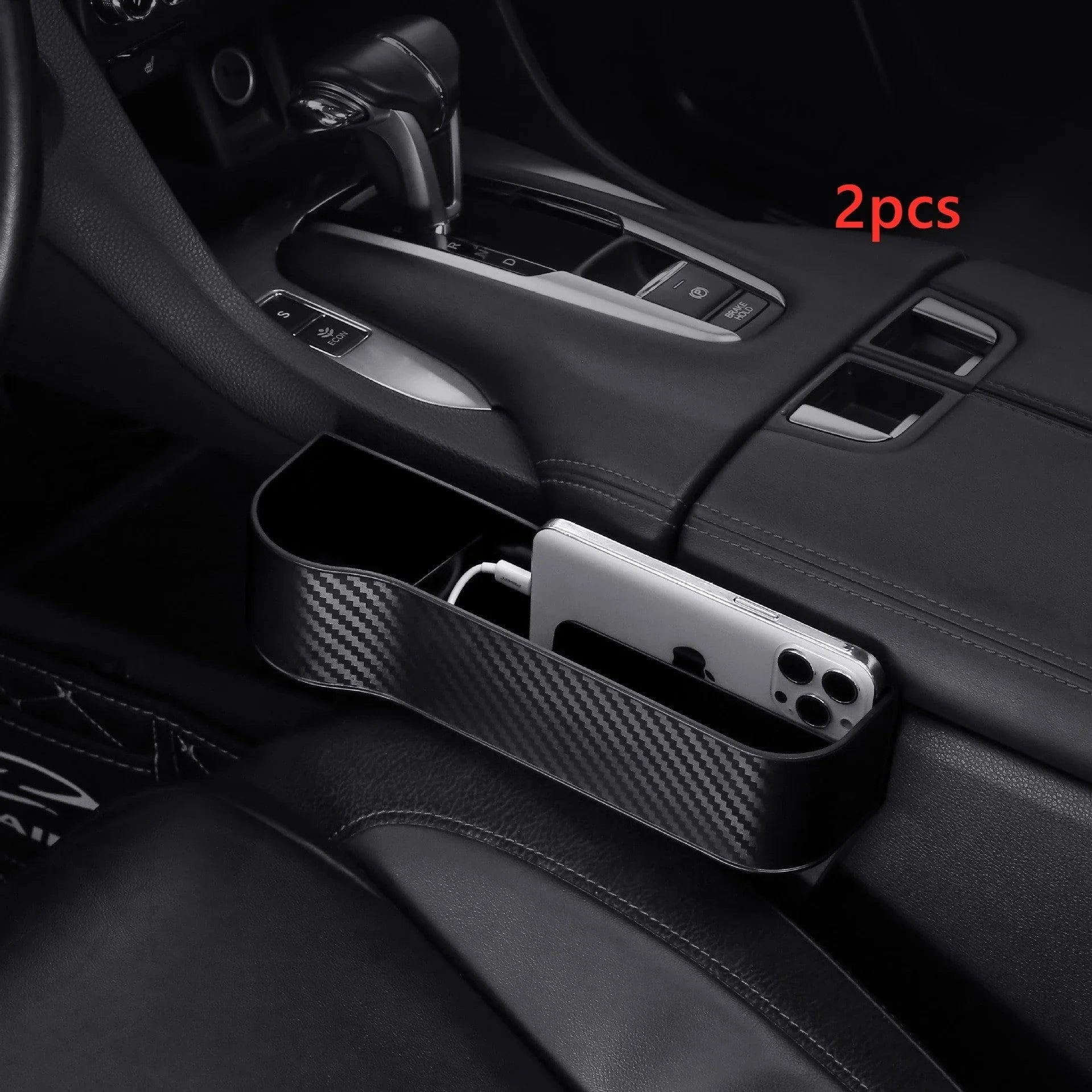 Convenient Car Seat Gap Organizer - Store Your Essentials Securely in Your Vehicle's Console Gap