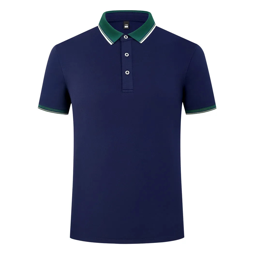 185g print polo shirt in straight pullover fit, short sleeve, colour matching, sizes S to 4XL