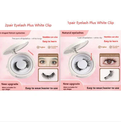 Luxurious magnetic mink false eyelashes for easy application and a glamorous look.