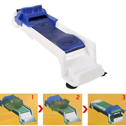 Blue 36cm vegetable meat roll roller for home kitchen use, 10x8cm dimensions
