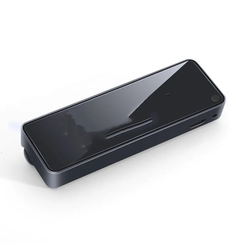 Black car air vent aroma diffuser with LED lighting and fragrance sticks