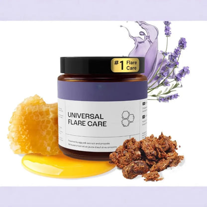 120g jar of Flare Care muscle and joint pain relief cream with plain white packaging