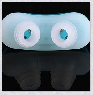 Anti-snoring and sleep apnea relief device with positive airflow technology