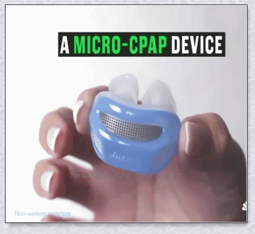 Anti-snoring and sleep apnea relief device with positive airflow technology