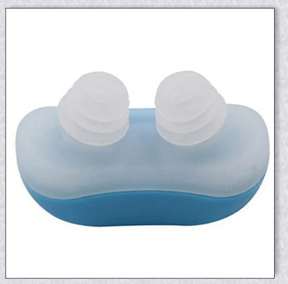 Anti-snoring and sleep apnea relief device with positive airflow technology
