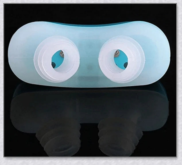 Anti-snoring and sleep apnea relief device with positive airflow technology