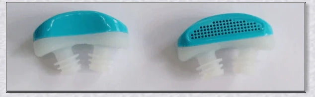 Anti-snoring and sleep apnea relief device with positive airflow technology