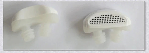 Anti-snoring and sleep apnea relief device with positive airflow technology
