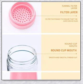 Portable Juice & Smoothie Blender with powerful blades, rechargeable battery, and food-grade materials