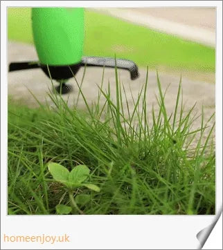 Cordless Grass Trimmer with Adjustable Pole and Protective Debris Shield for Effortless Gardening