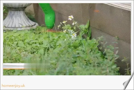 Cordless Grass Trimmer with Adjustable Pole and Protective Debris Shield for Effortless Gardening