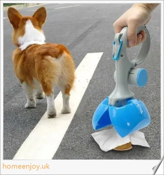 Automatic Portable Toilet Grabber for effortless pet waste and outdoor debris cleanup