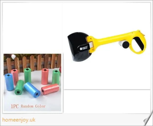 Automatic Portable Toilet Grabber for effortless pet waste and outdoor debris cleanup