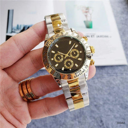 6-pin Automatic Mechanical Watch with calendar display and 24-hour indication, crafted with premium materials for enduring style and performance.