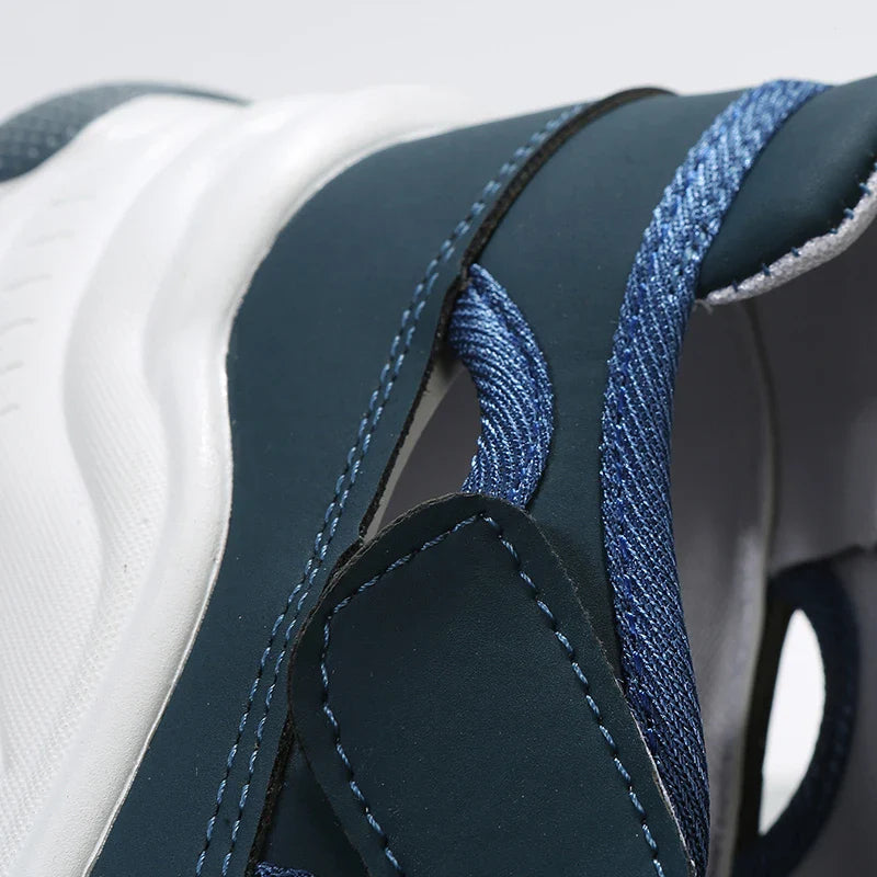 Women's mesh sports shoes in a variety of colours with flat heels and round toes, perfect for outdoor wear and casual activities.