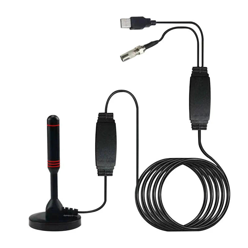 Digital TV Terrestrial Wave HD Digital DVB-T2 Indoor TV Antenna with sleek design and high-definition signal reception
