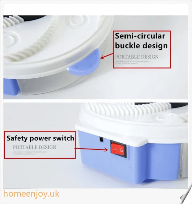 Automatic Electronic Fly Trap with high-efficiency circular feeding system to easily and safely catch flies