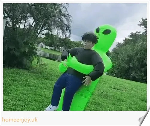 Homeenjoy UK Eeky Halloween Inflatable Alien Costume