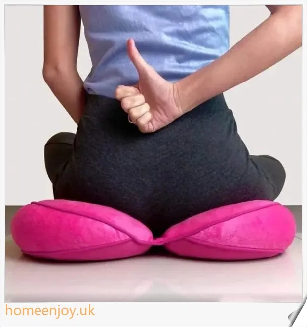 Premium Ergonomic Hip Posture Correction Cushion with U-shaped design for back and hip pain relief