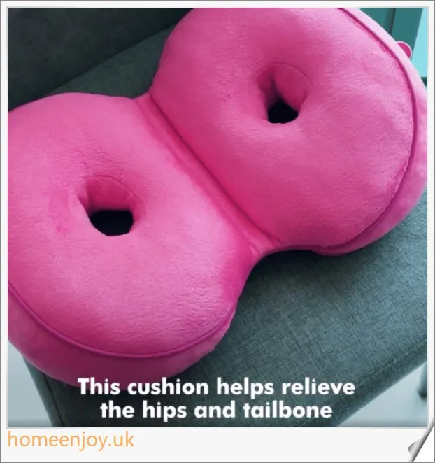 Premium Ergonomic Hip Posture Correction Cushion with U-shaped design for back and hip pain relief
