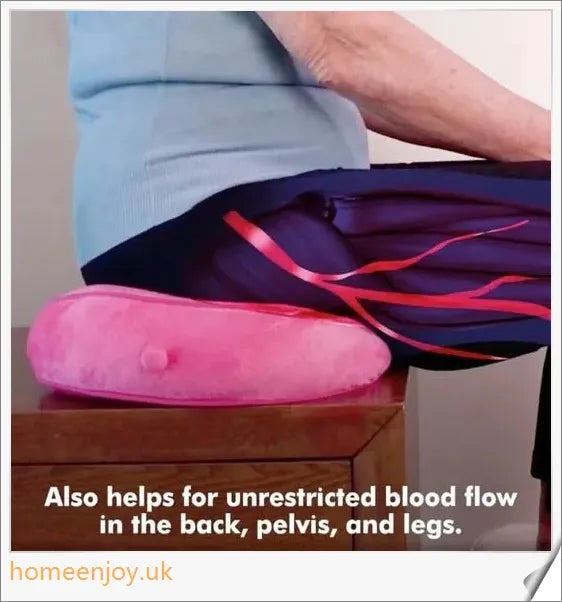 Premium Ergonomic Hip Posture Correction Cushion with U-shaped design for back and hip pain relief