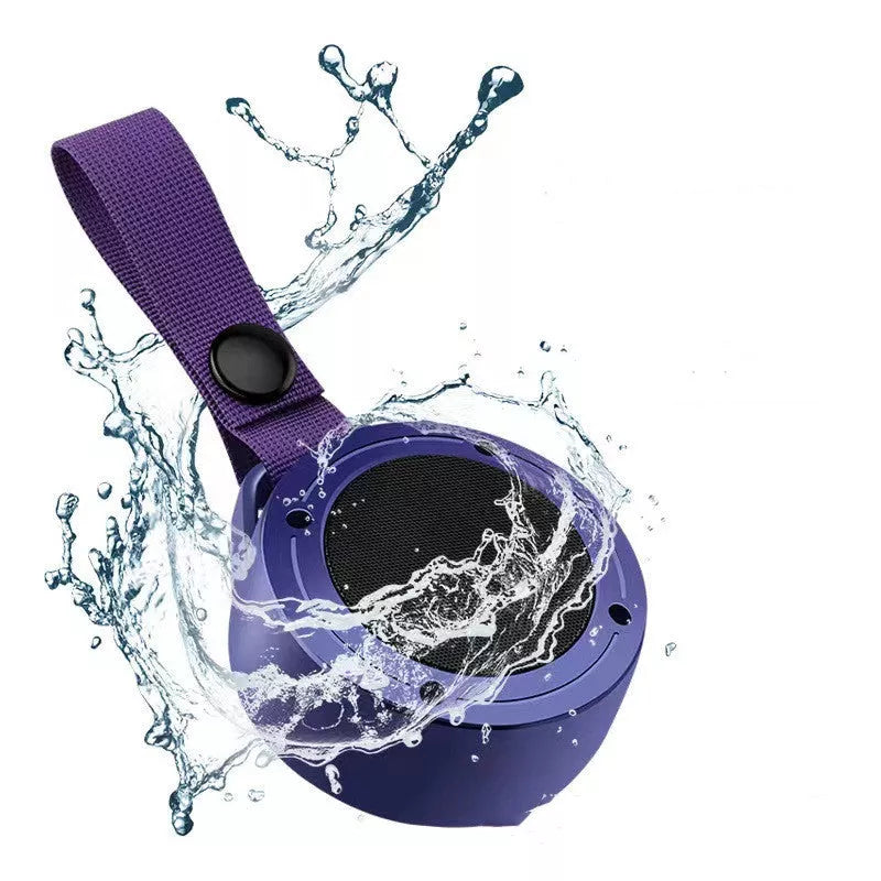 Outdoor portable wireless Bluetooth speaker with coloured light, waterproof, and Bluetooth 5.0