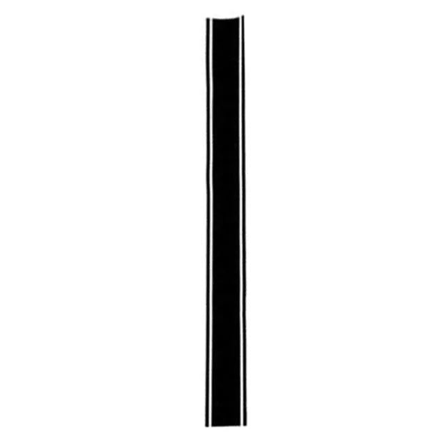 Motorcycle reflective pinstripe sticker in black, red, silver, and yellow options, 50 cm long