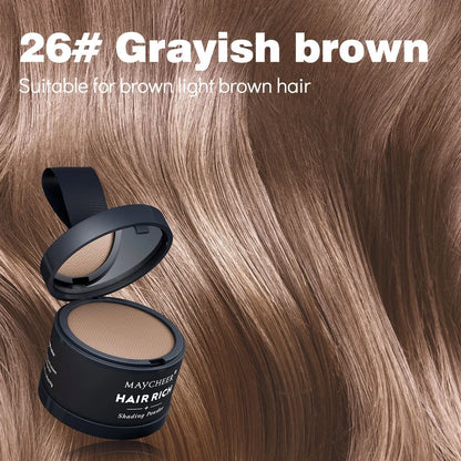 Hairline sculpting contour powder in plastic container with 4g content and waterproof properties