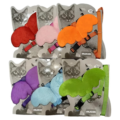 Universal pet chest harness strap for dogs or cats under 6kg in six colour options