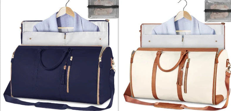 Stylish and durable carry-on travel bag with convenient organization pockets and versatile storage options